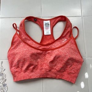 Gymshark Sports Bra Medium Coral